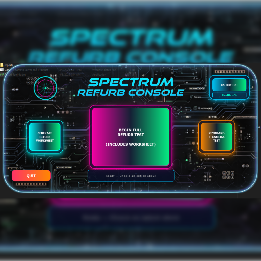 E-cycle Refurb Tool Kit